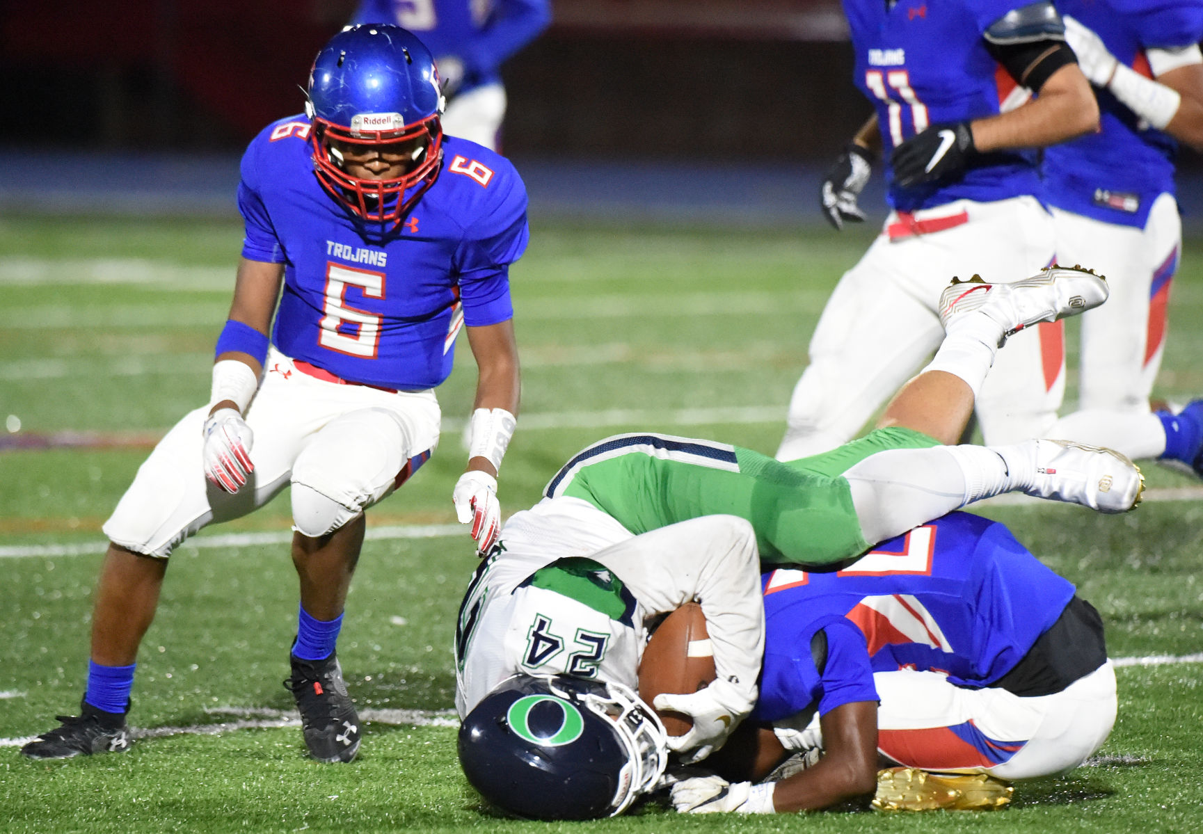 PHOTOS: Fountain-Fort Carson Trojans (21) Overland Trailblazers (29)